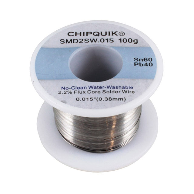 SOLDER WIRE 60/40 TIN/LEAD NO-CL【SMD2SW.015 100G】